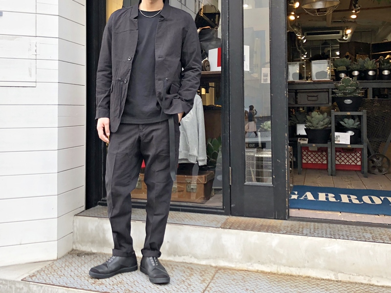 GARROT NAGOYA: EGO TRIPPING / NO LAPEL JACKET, GUSSET TROUSERS